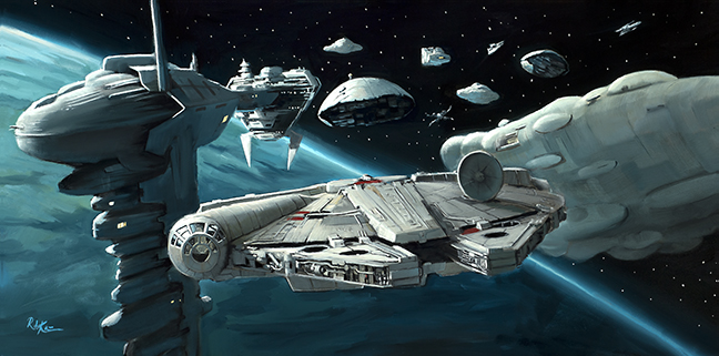 Star Wars Rebel Fleet Arrives